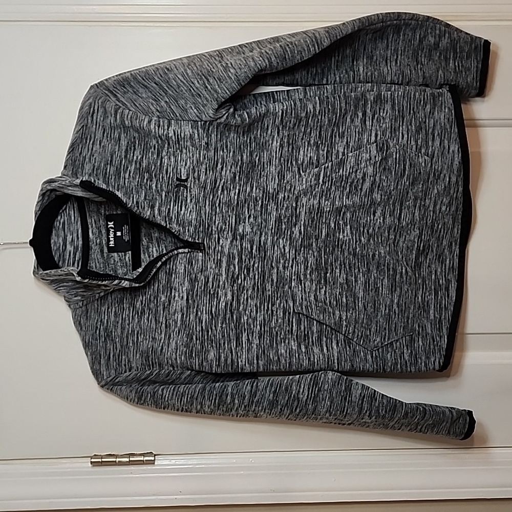 Hurley youth medium 1/4 zip pullover